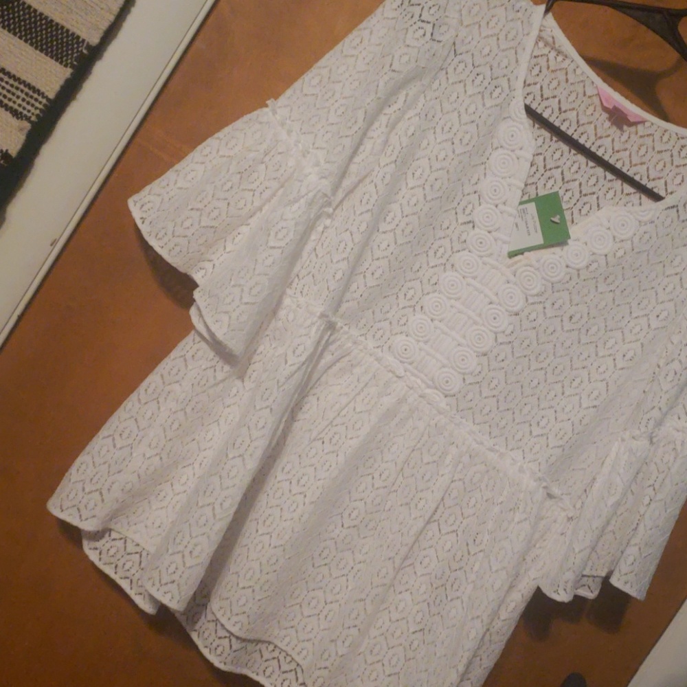 NWT Lilly Pulitzer Inez Top - Picture 4 of 7